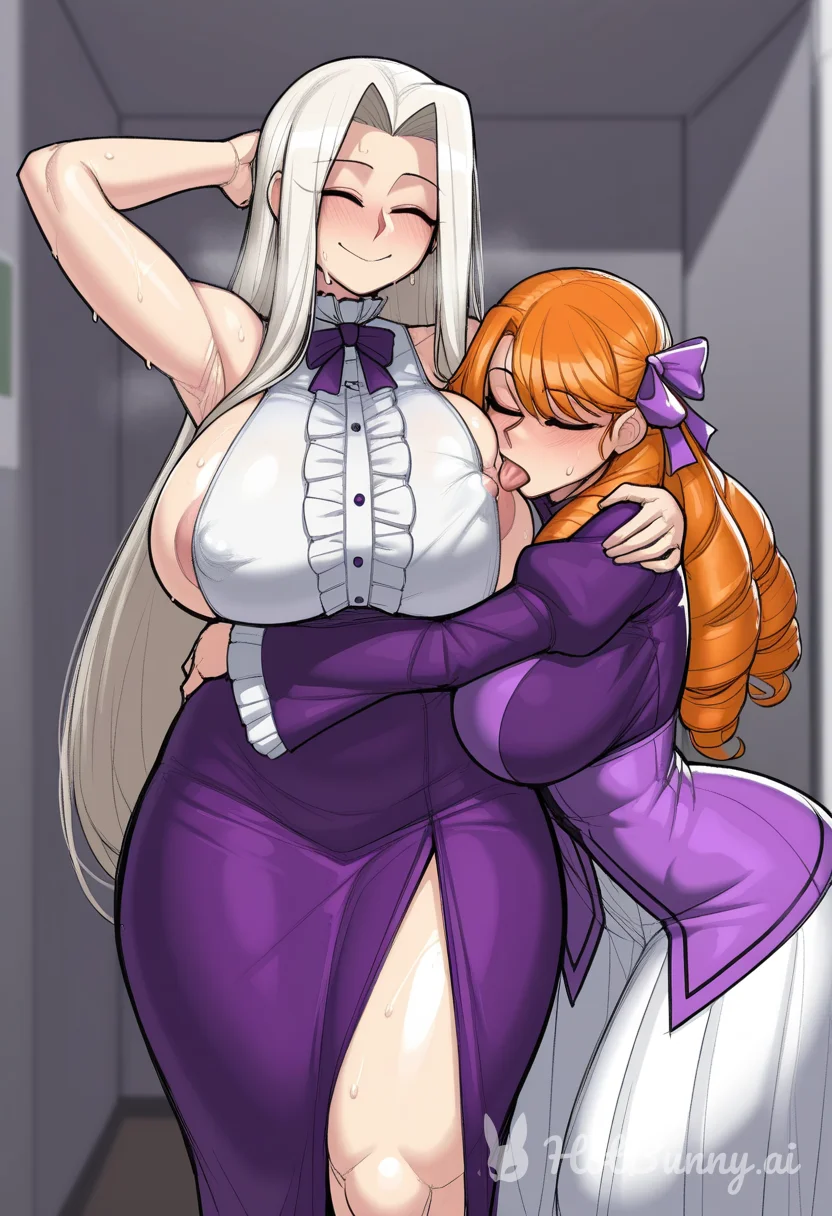 Irisviel Von Einzbern from Fate Lesbian Ai Hentai