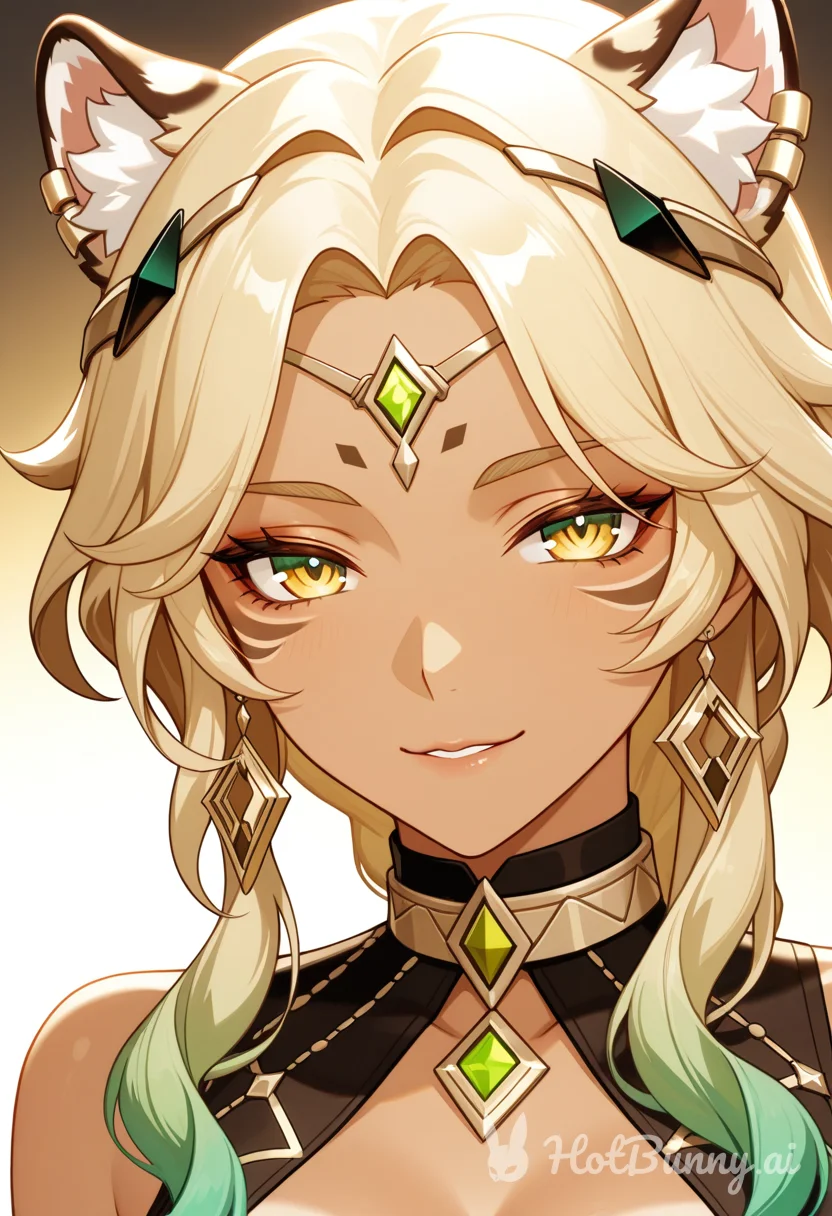 Ebony Blonde Ai Hentai