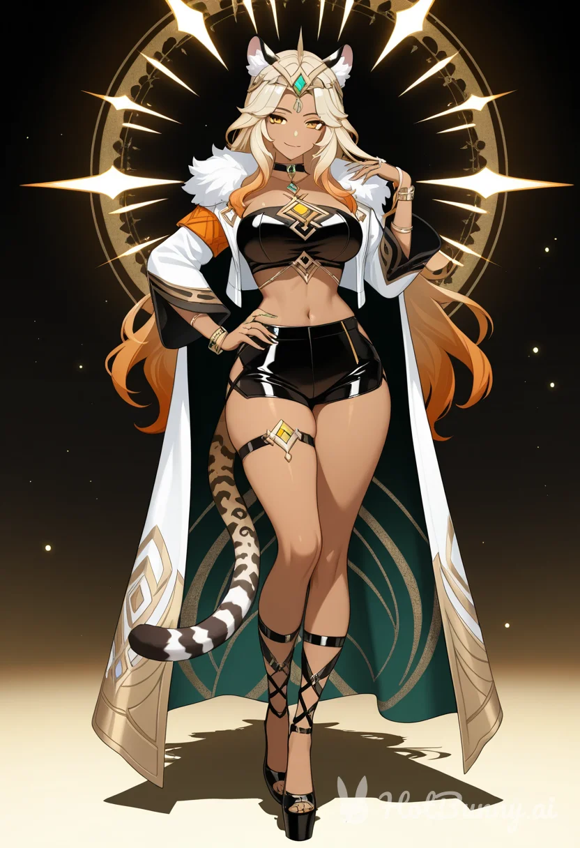 Ebony Blonde Ai Hentai