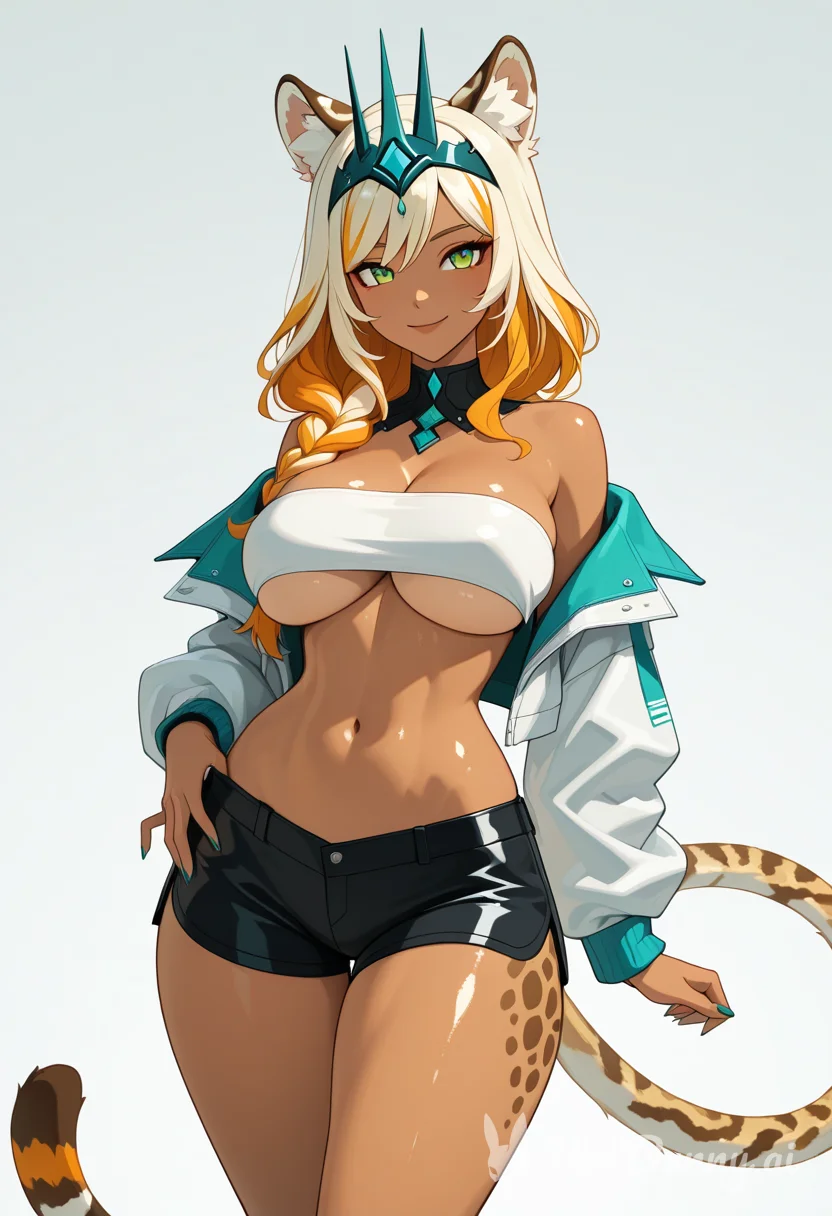 Ebony Blonde Ai Hentai