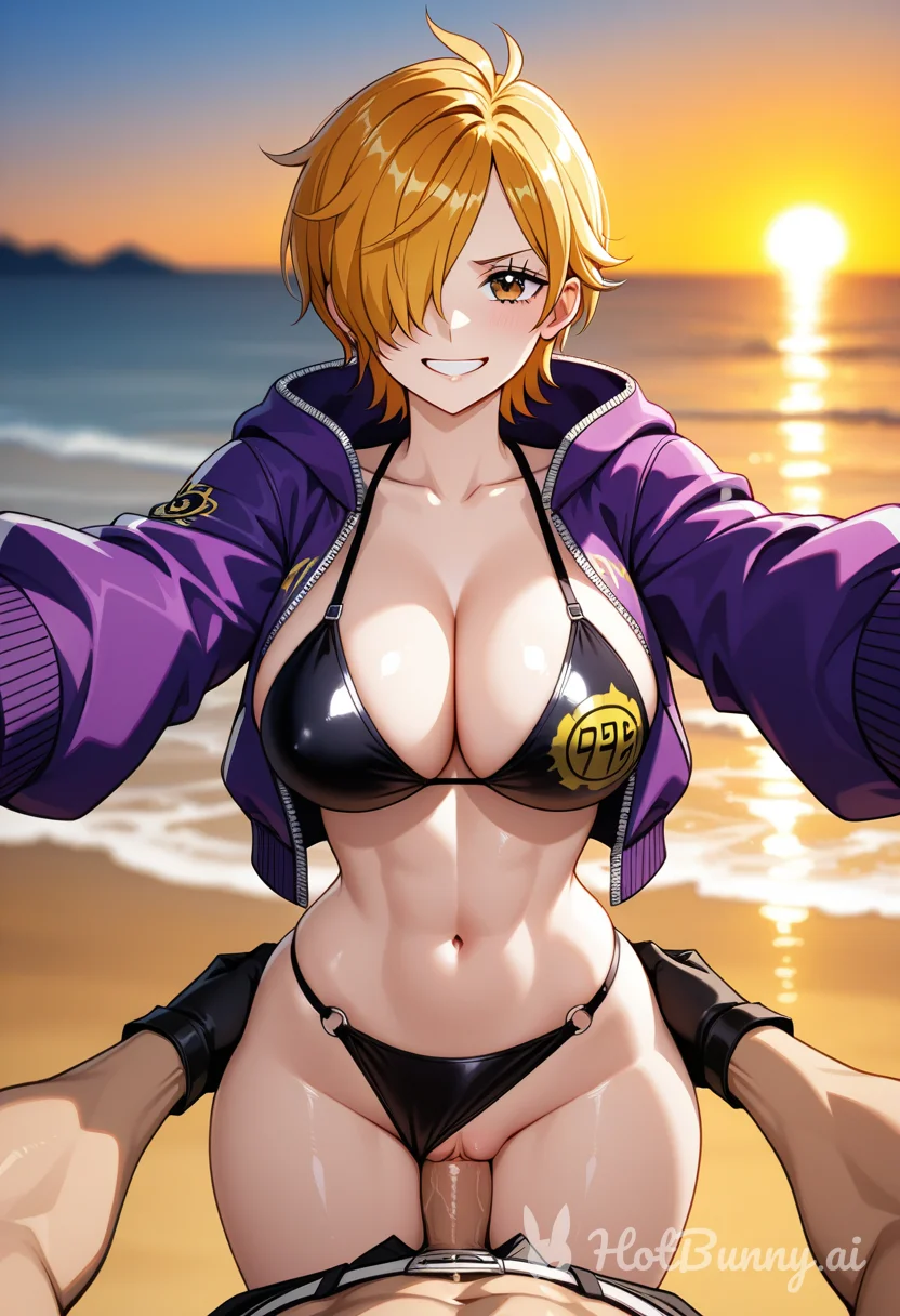 Sanji from One Piece Ai Hentai
