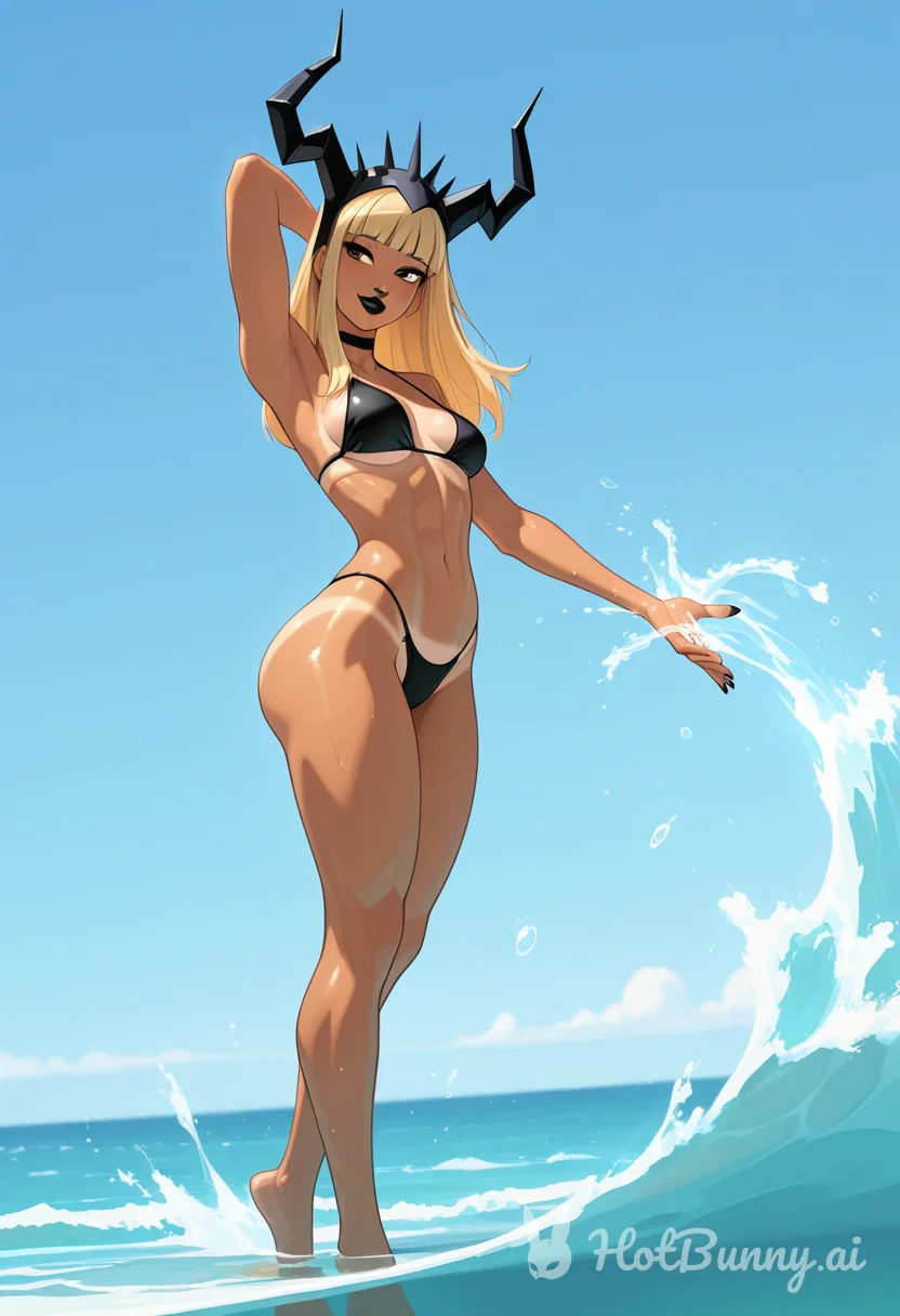 Swimsuit Blonde Ai Hentai
