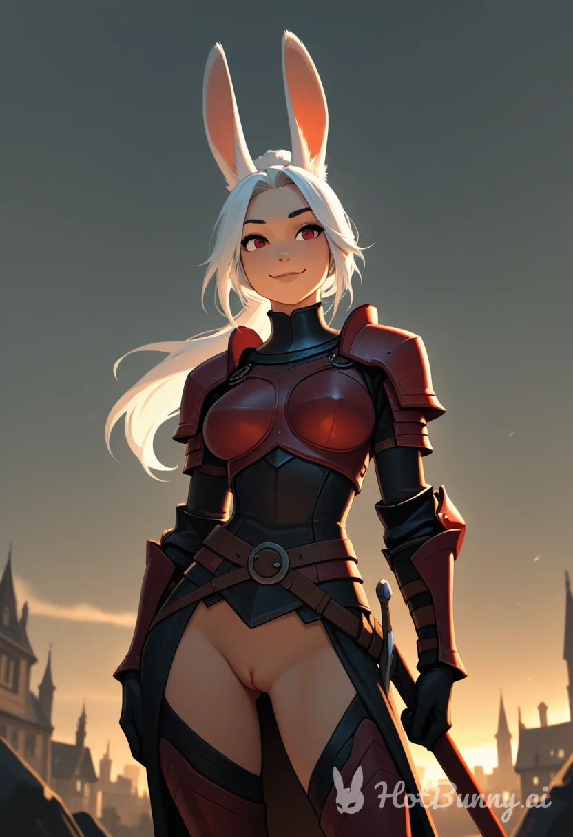 Warrior Of Light from Final Fantasy Bunny Girl Ai Hentai