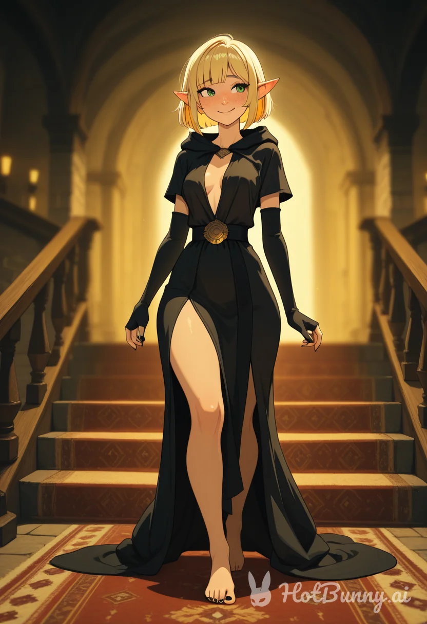 Elf Blonde Ai Hentai