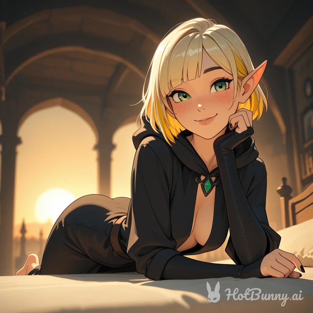 Elf Blonde Ai Hentai