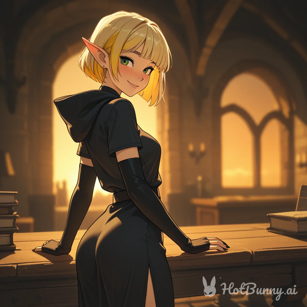Elf Blonde Ai Hentai