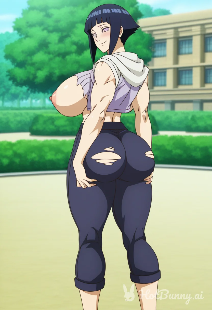 Hinata Hyuga muscle expansion