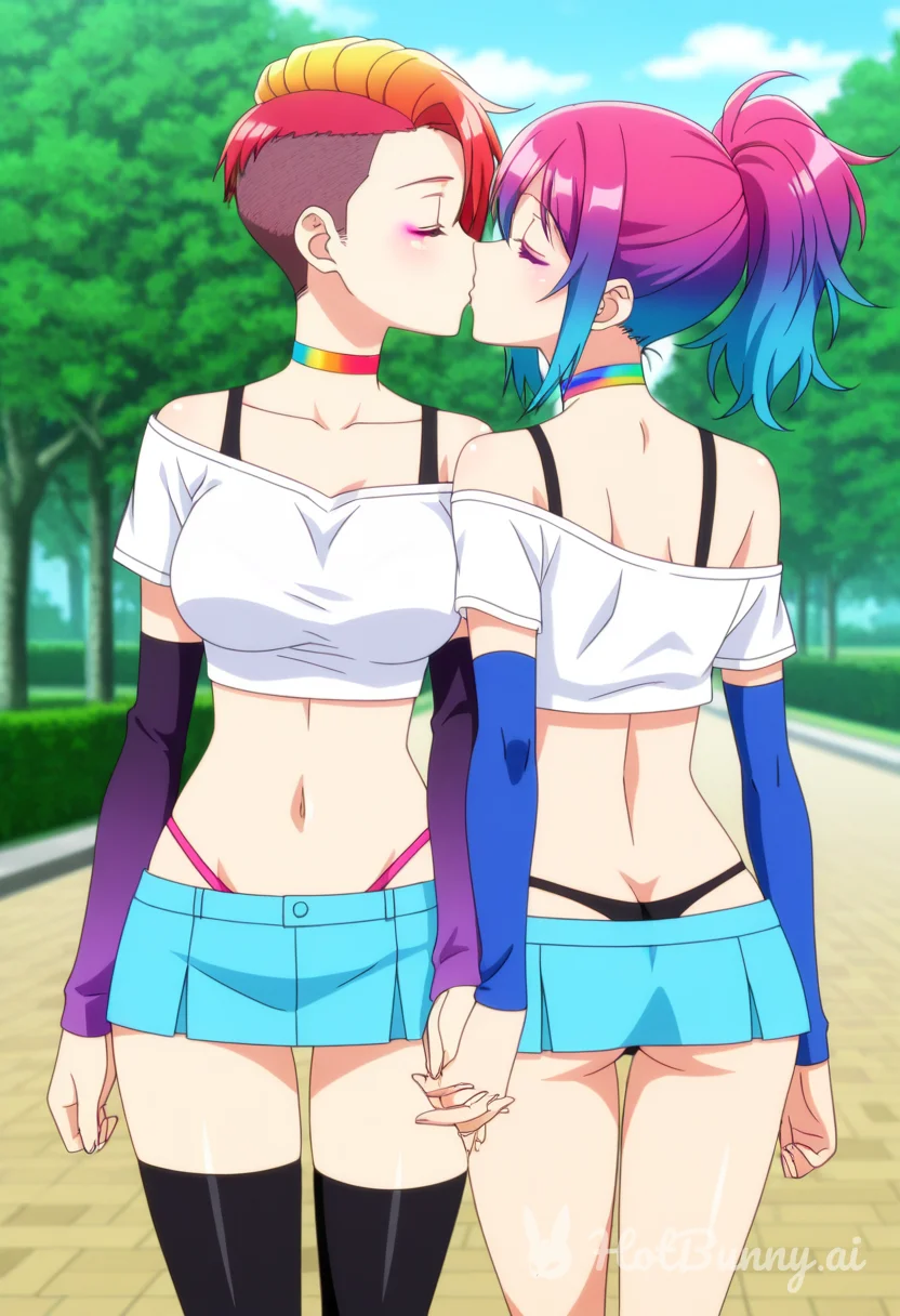 Lesbian Lingerie Ai Hentai