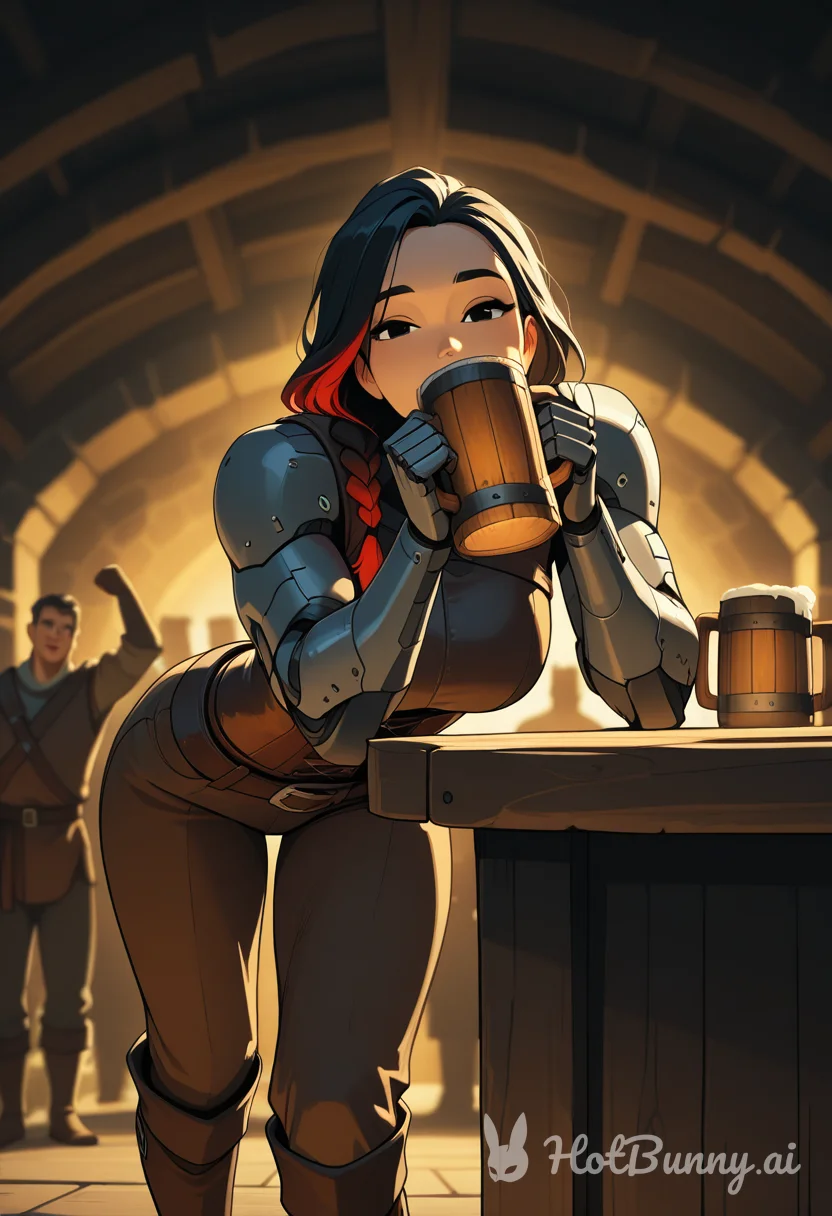 But she sometimes get a bit tipsy…