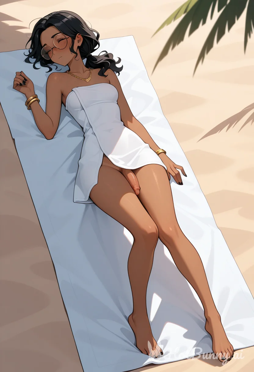 Futanari Sleeping Ebony Ai Hentai