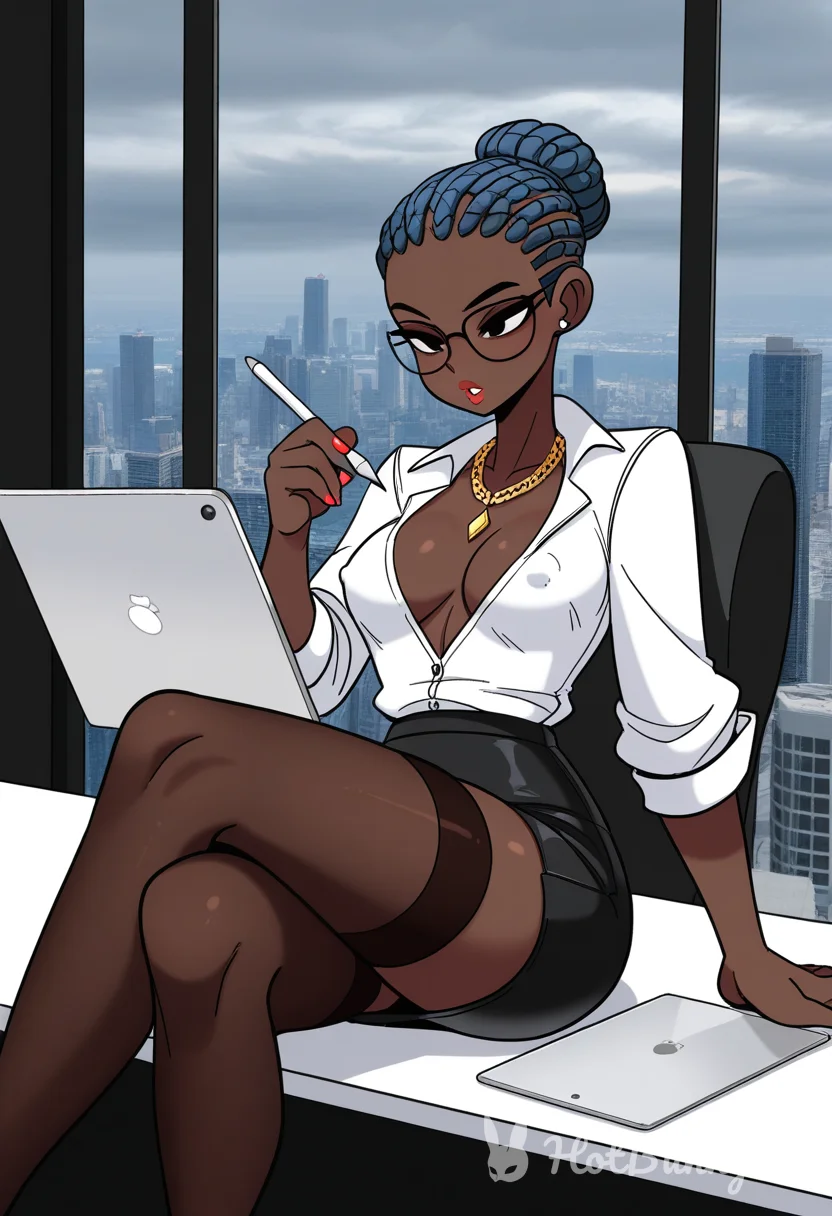 Black Office Ai Hentai