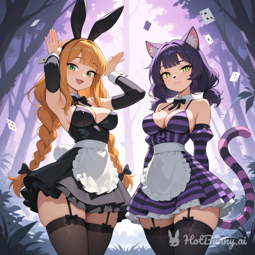 Cat Girl Blonde Lingerie Ai Hentai