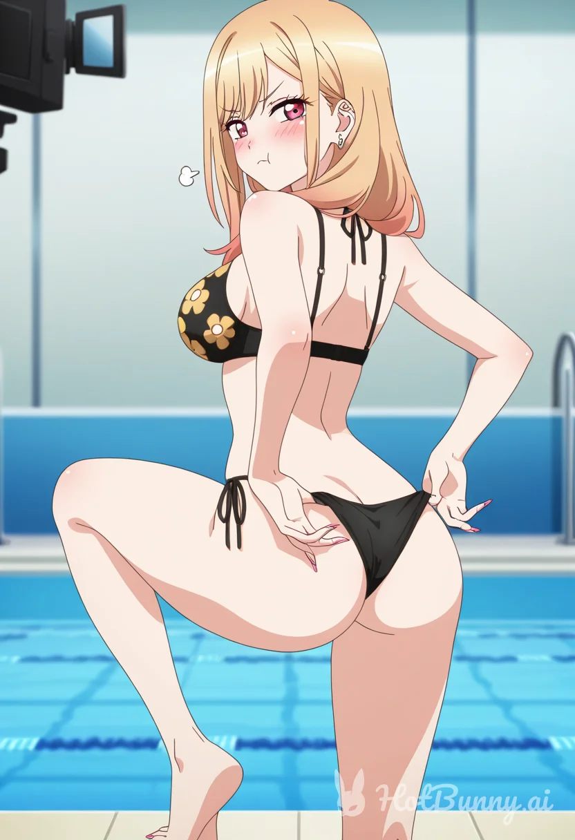 Swimsuit Blonde Ai Hentai