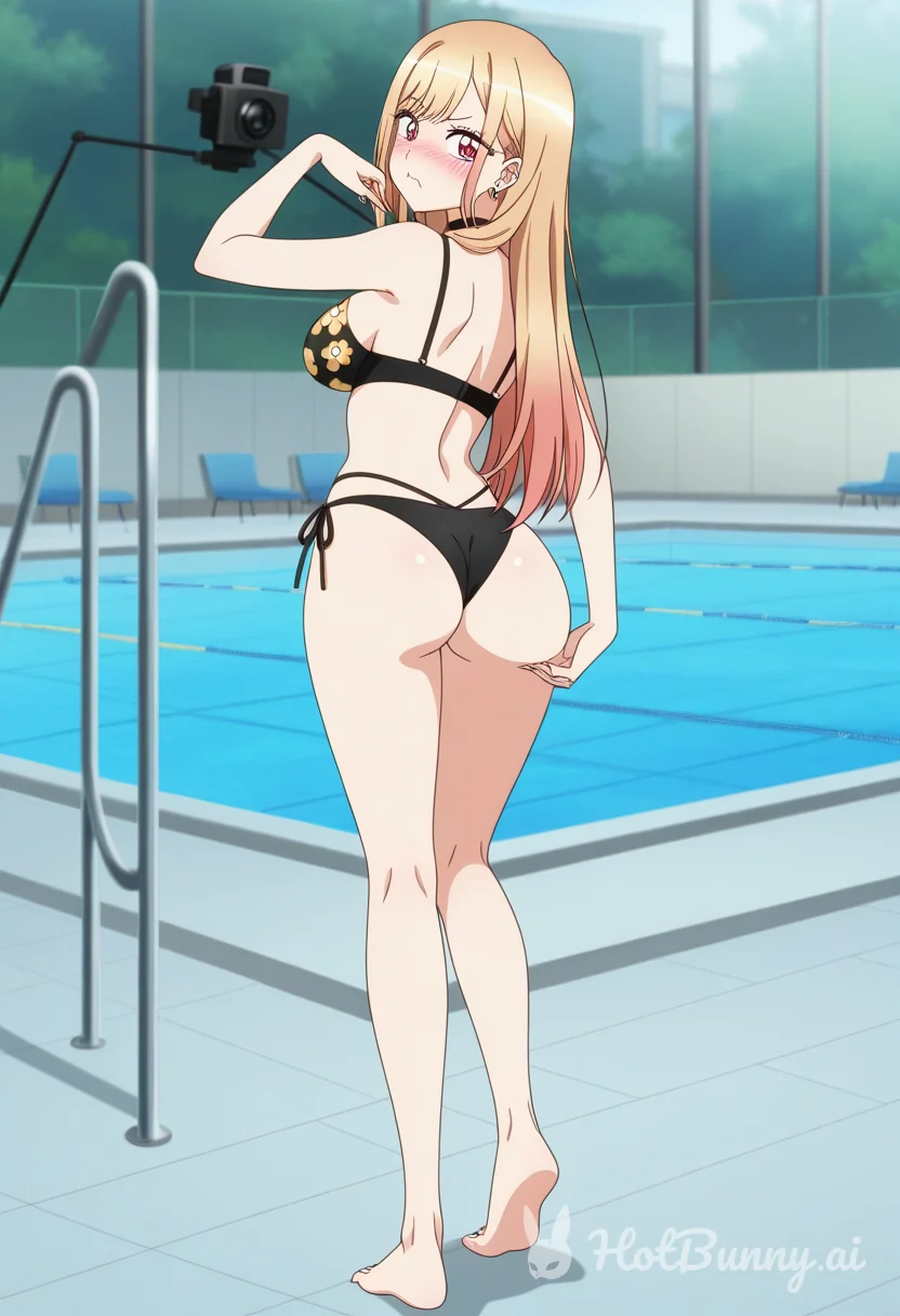 Swimsuit Big Ass Blonde Ai Hentai