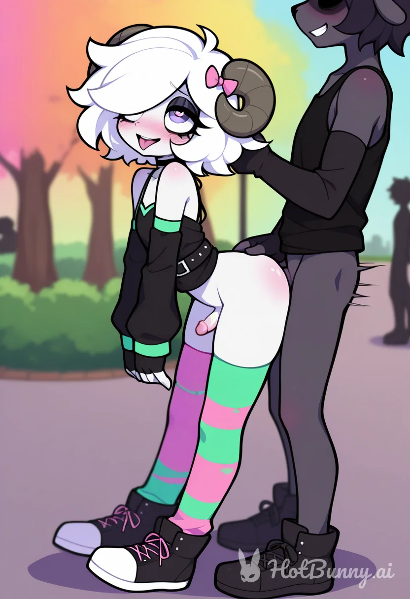 Having fun at the park
