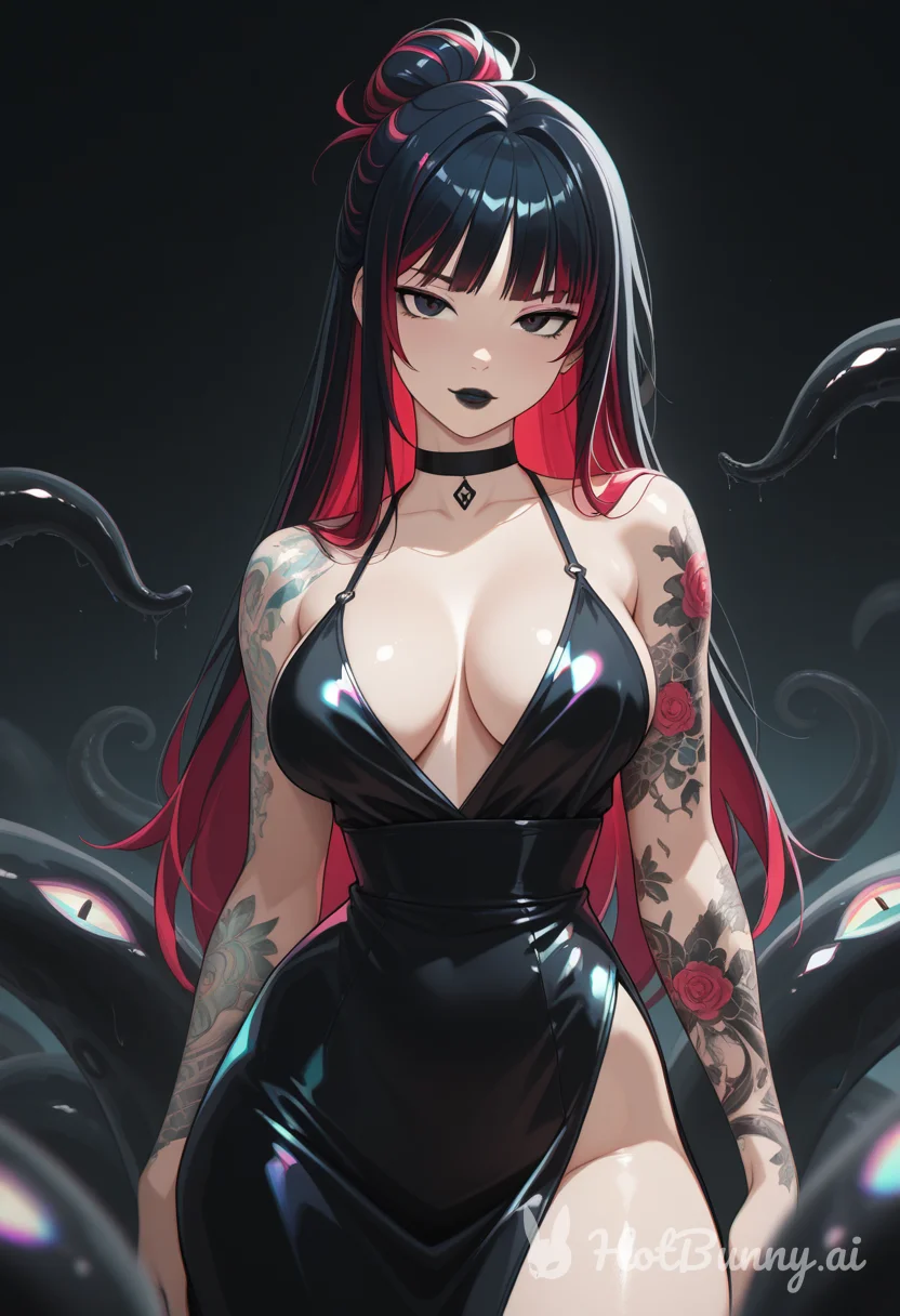 Tentacles Goth Ai Hentai