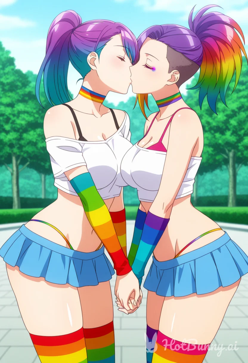 Lesbian Lingerie Ai Hentai