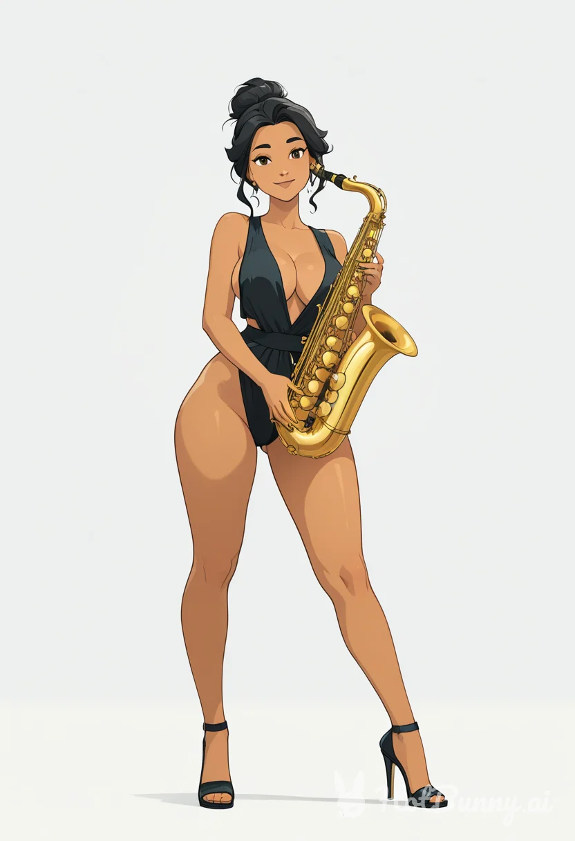 Ebony Swimsuit Ai Hentai