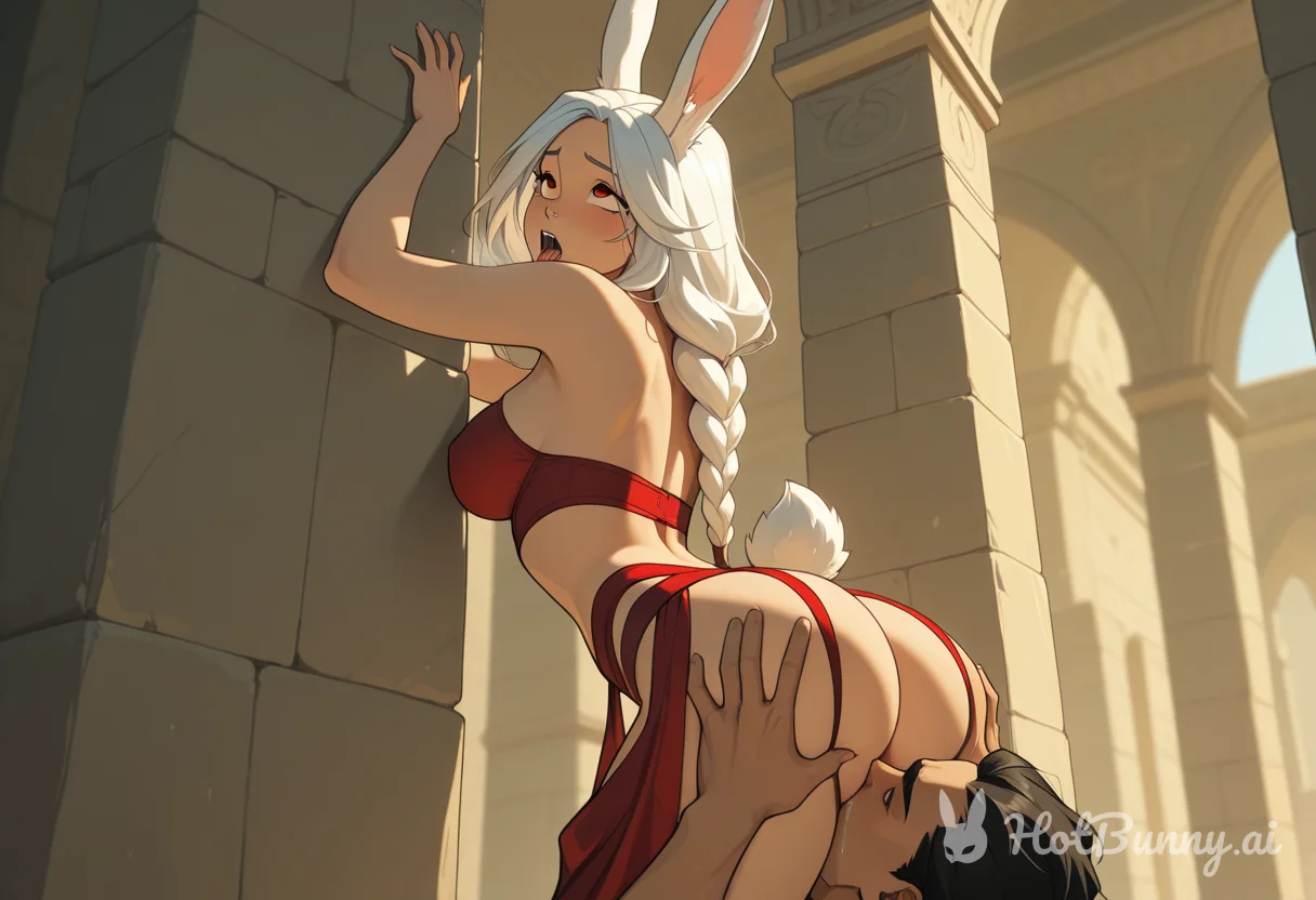 Warrior Of Light from Final Fantasy Bunny Girl Ahegao Ai Hentai