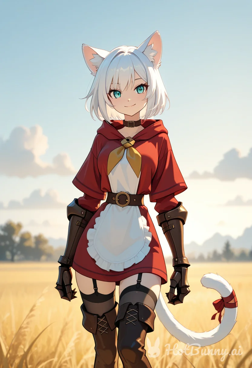 Warrior Of Light from Final Fantasy Cat Girl Ai Hentai