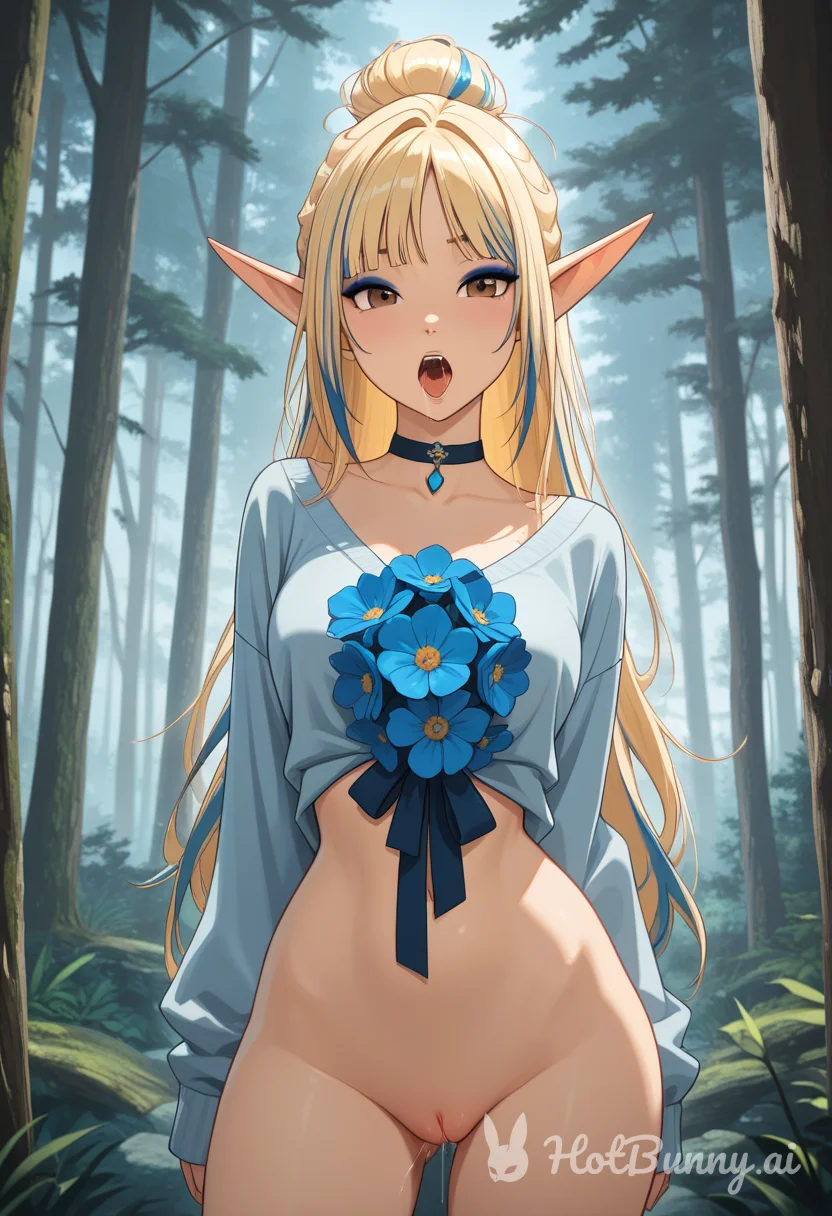 Elf Blonde Ai Hentai
