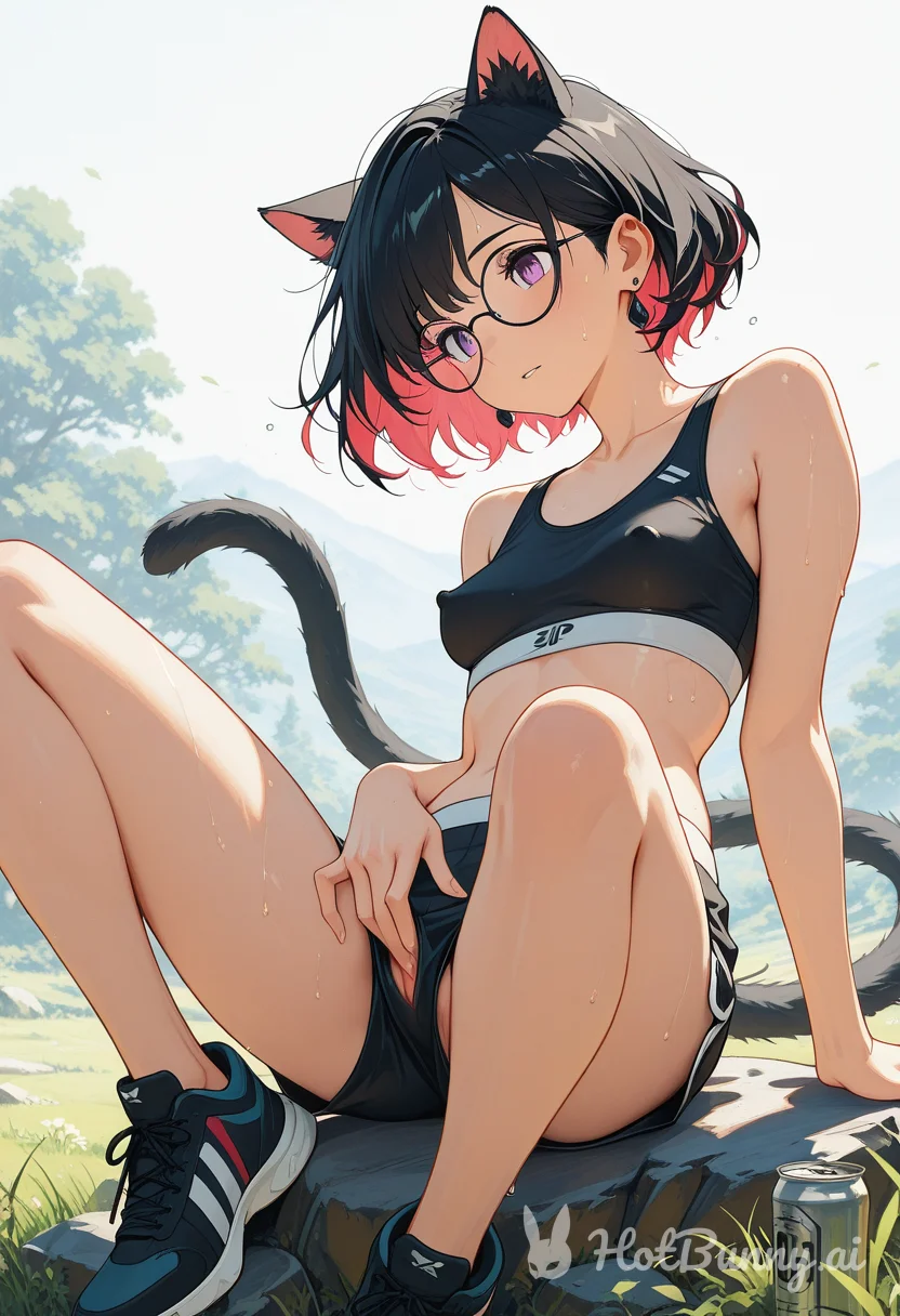 Cat Girl Masturbation Ai Hentai