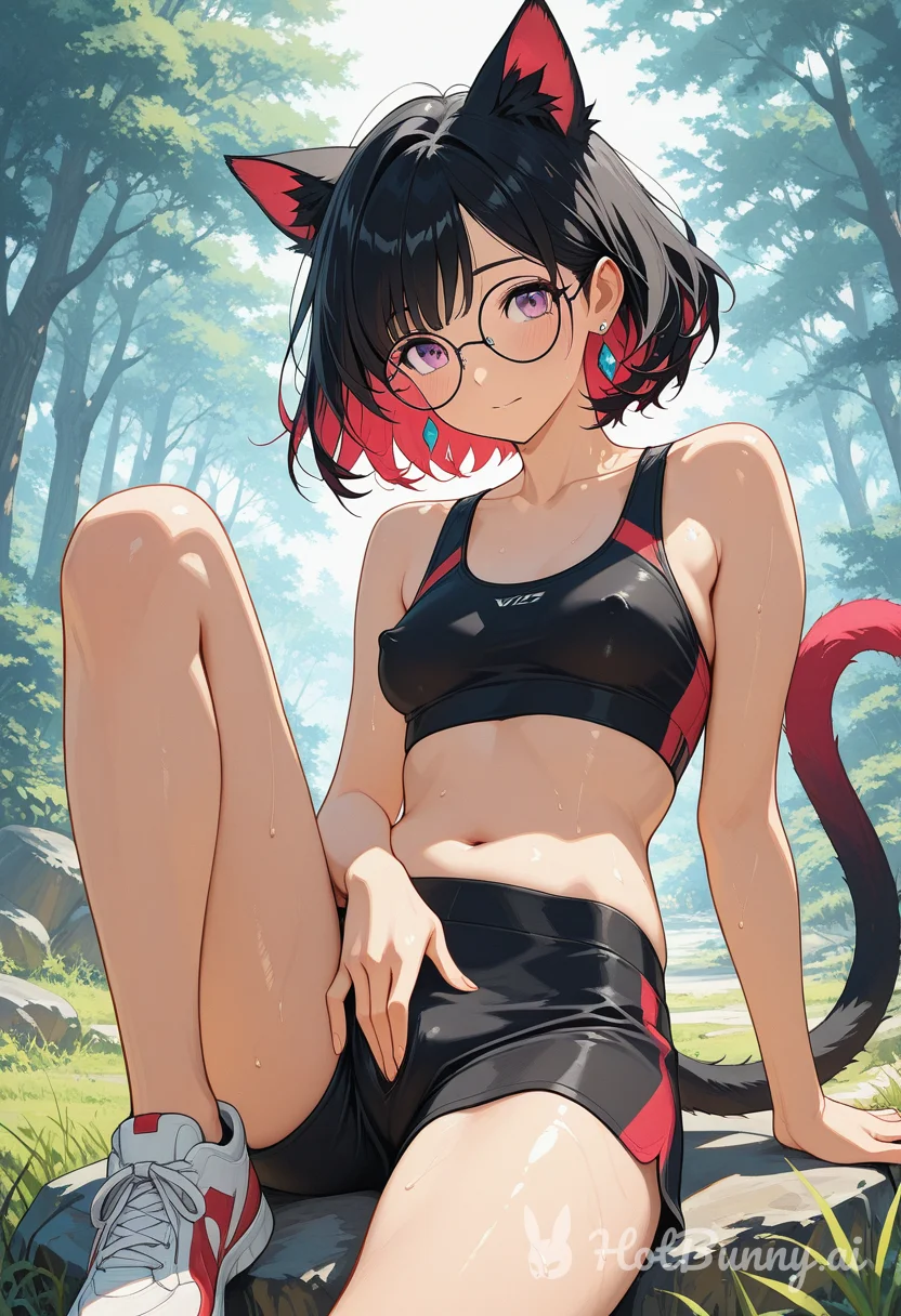 Cat Girl Masturbation Ai Hentai
