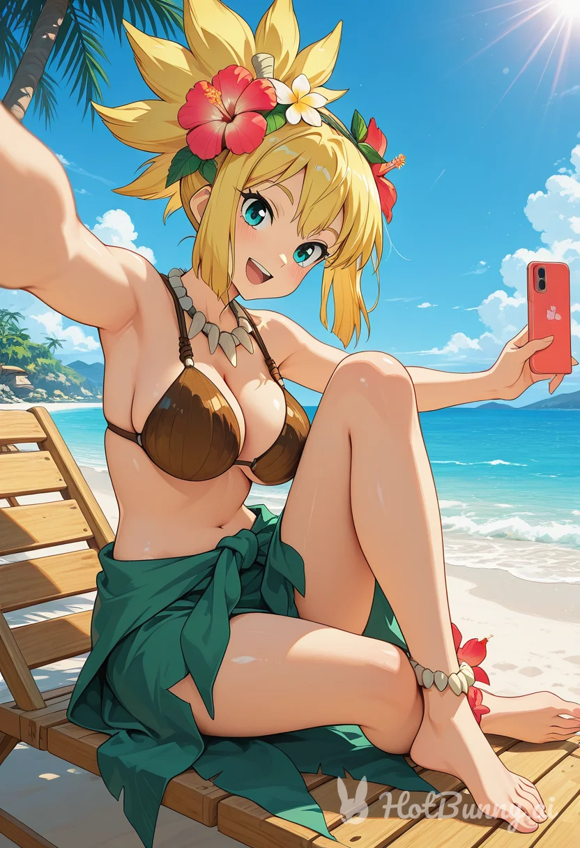 Swimsuit Blonde Ai Hentai