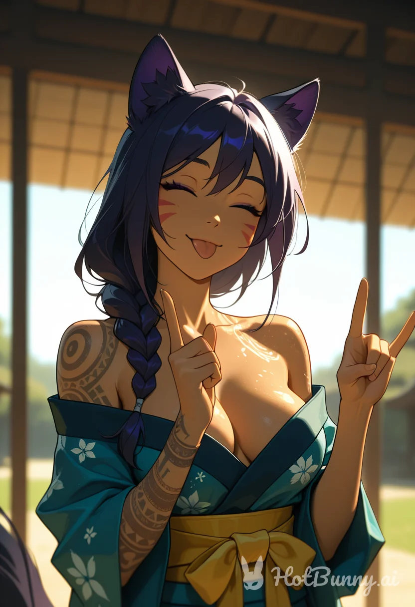 Cat Girl Ebony Ai Hentai
