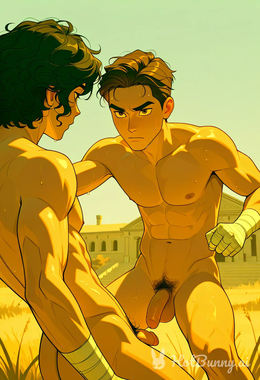 Ancient Wrestling Practice