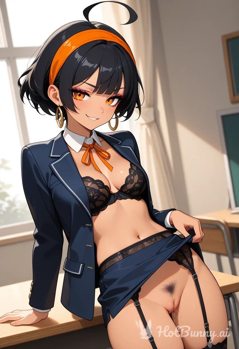Lingerie Ebony Ai Hentai