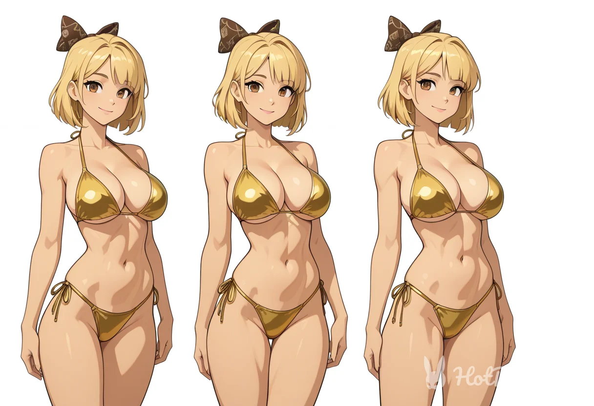 Swimsuit Blonde Ai Hentai