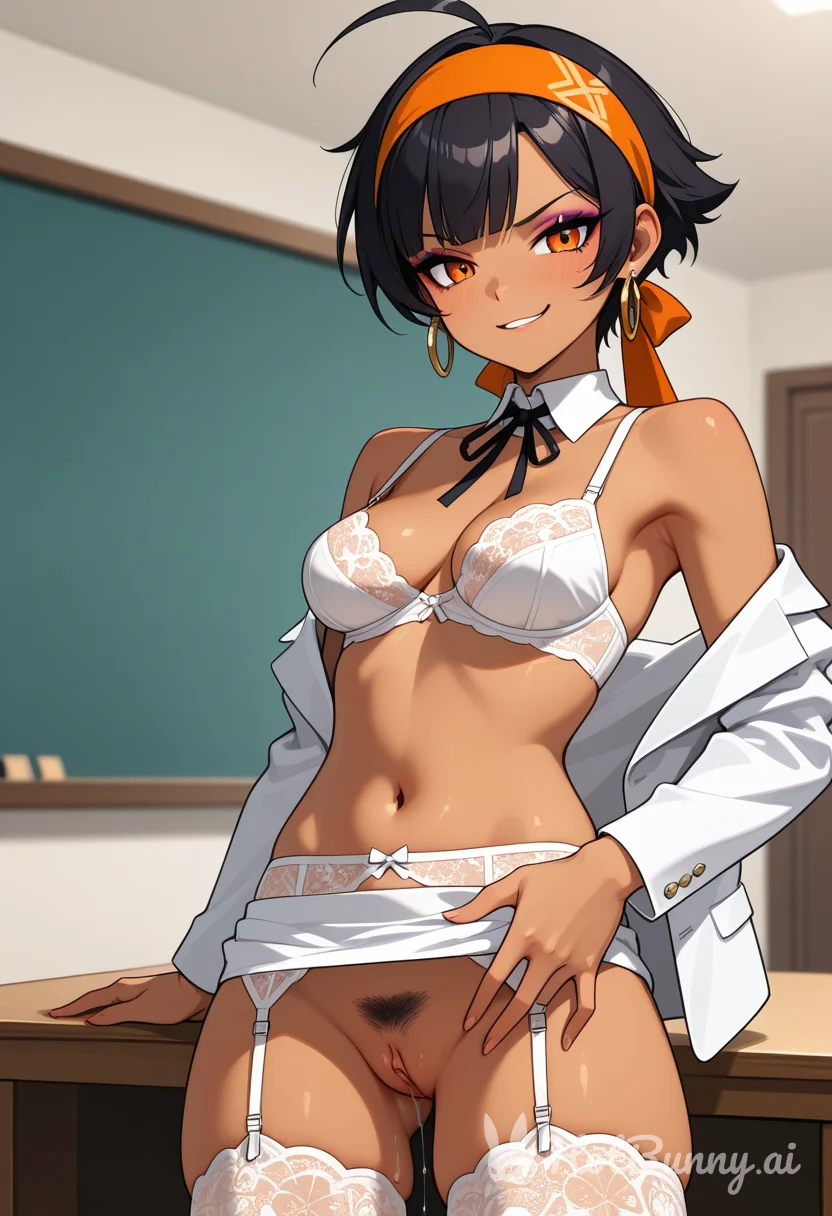 Lingerie Ebony Ai Hentai