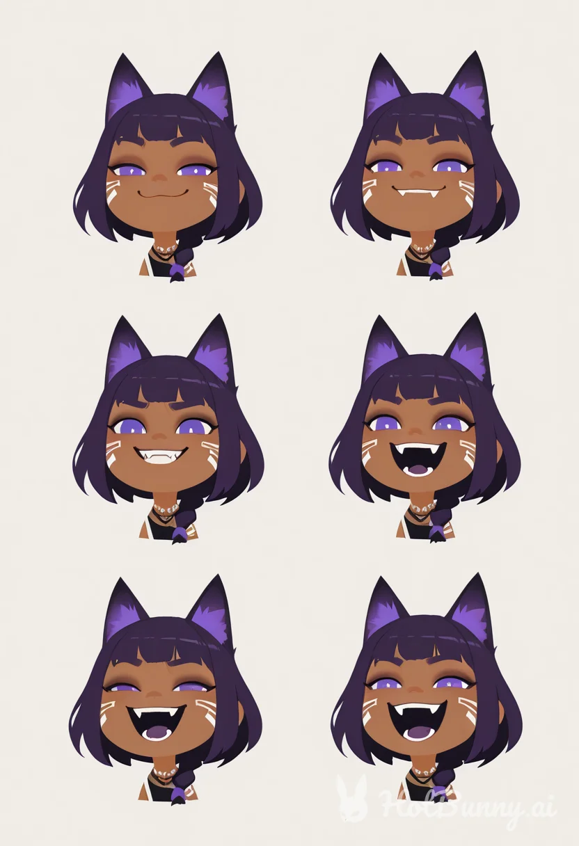 Cat Girl Ebony Vtuber Ai Hentai