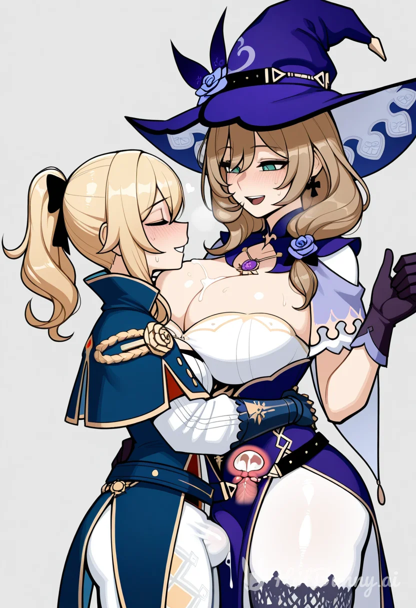 Jean and Lisa Futanari Ai Hentai