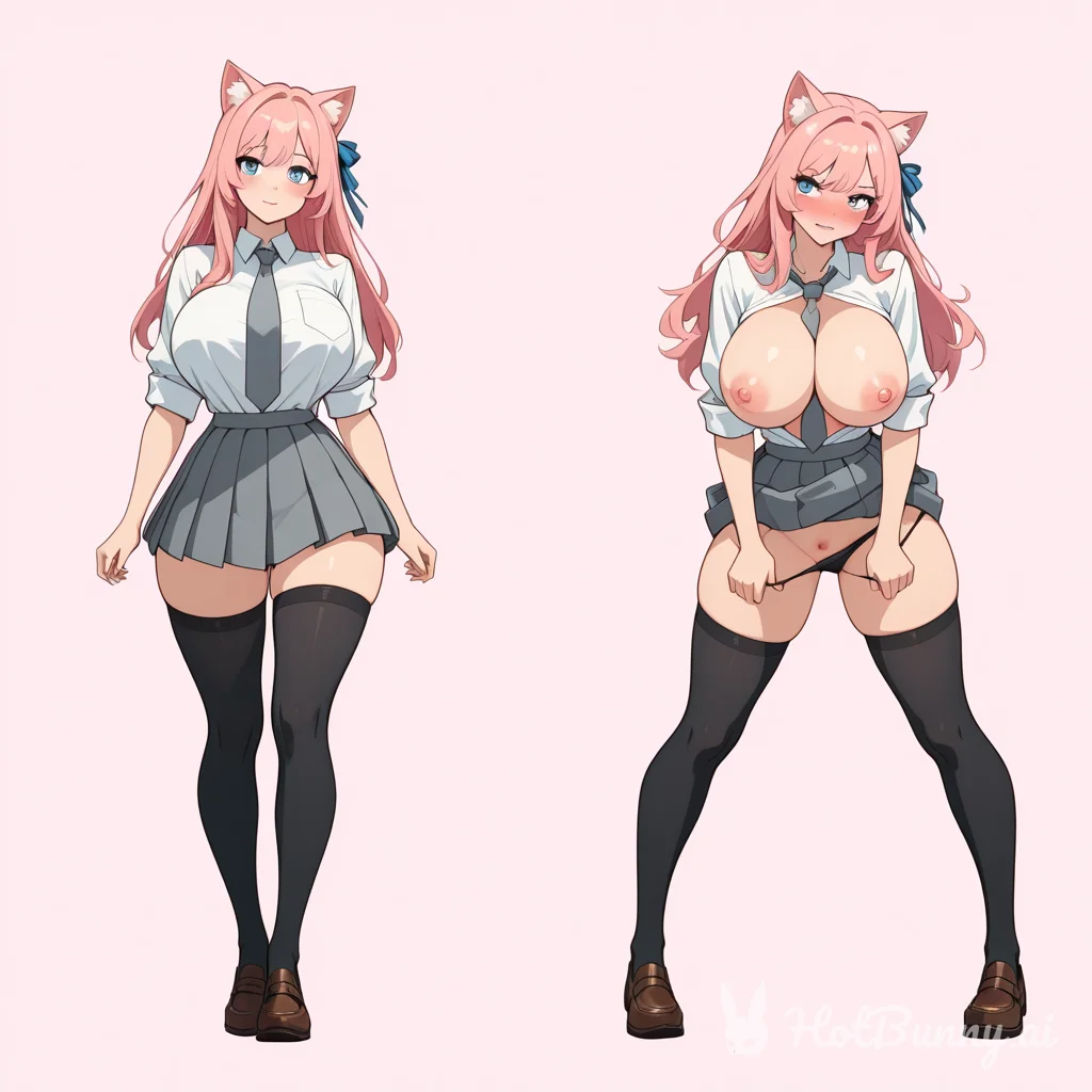 Cat Girl Huge Tits Schoolgirl Ai Hentai