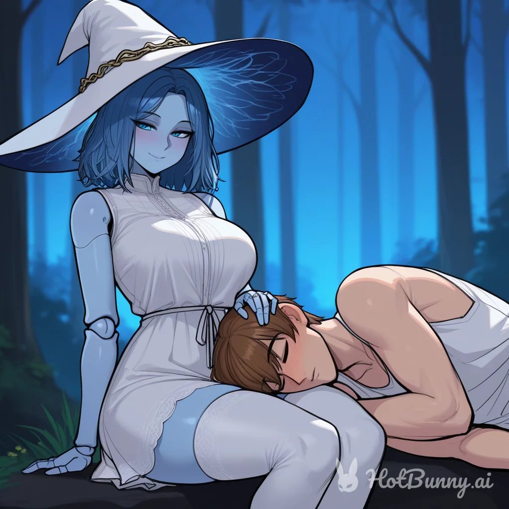 Ranni The Witch from Elden Ring Sleeping Ai Hentai