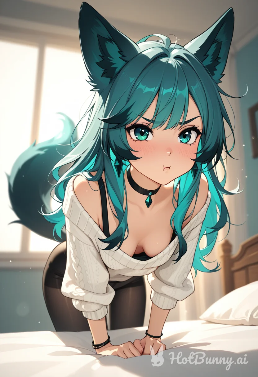 Fox Girl Lingerie Ai Hentai