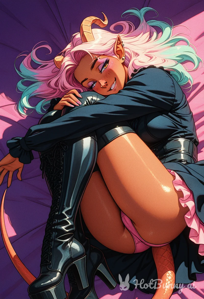 Succubus Ebony Ai Hentai