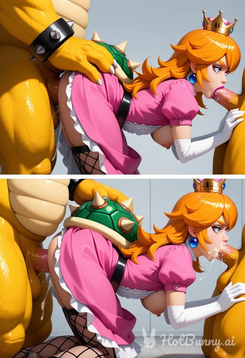 Peach & Bowser