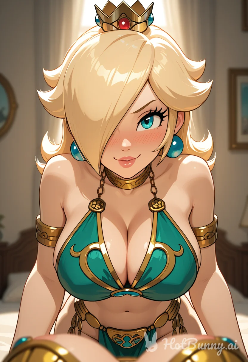 Princess Peach and Rosalina Lesbian Ai Hentai