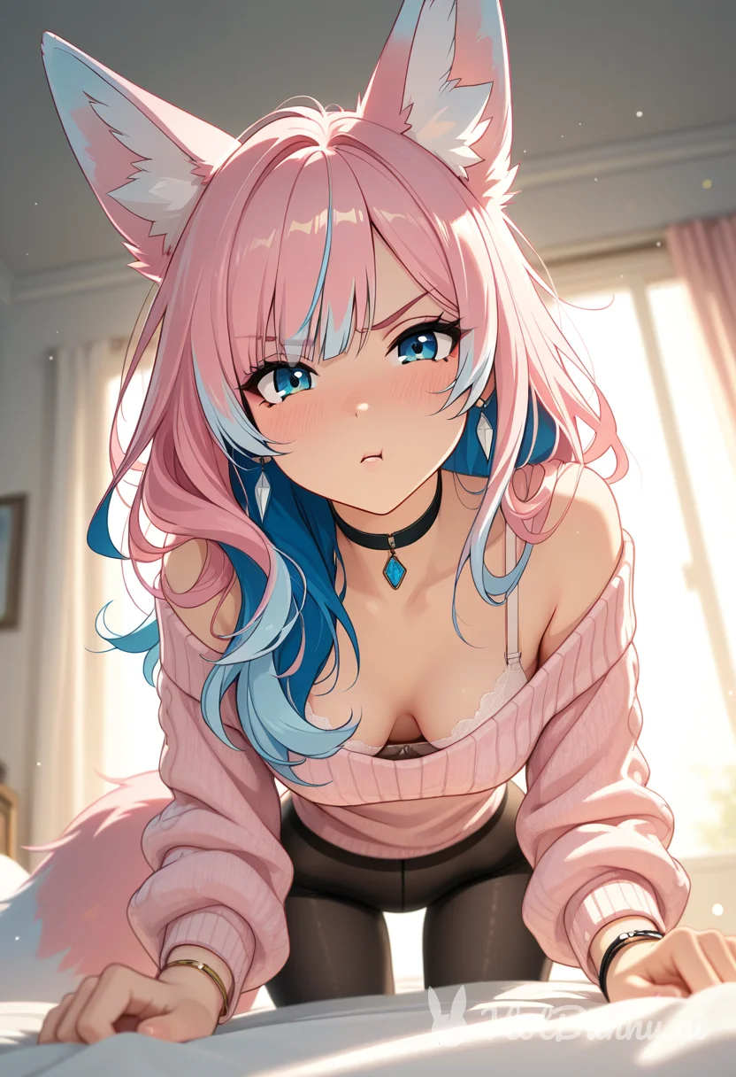 Fox Girl Vtuber Lingerie Ai Hentai