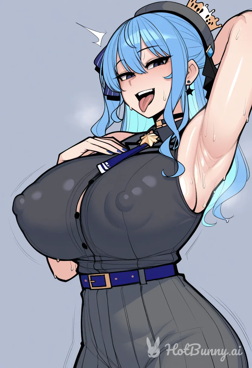 Hoshimachi Suisei and Hoshimachi Suisei Ai Hentai