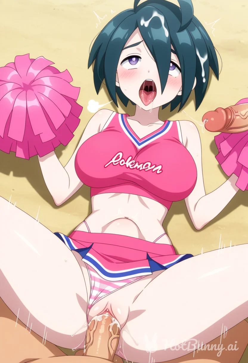 Pokemon Threesome Cheerleader Ai Hentai