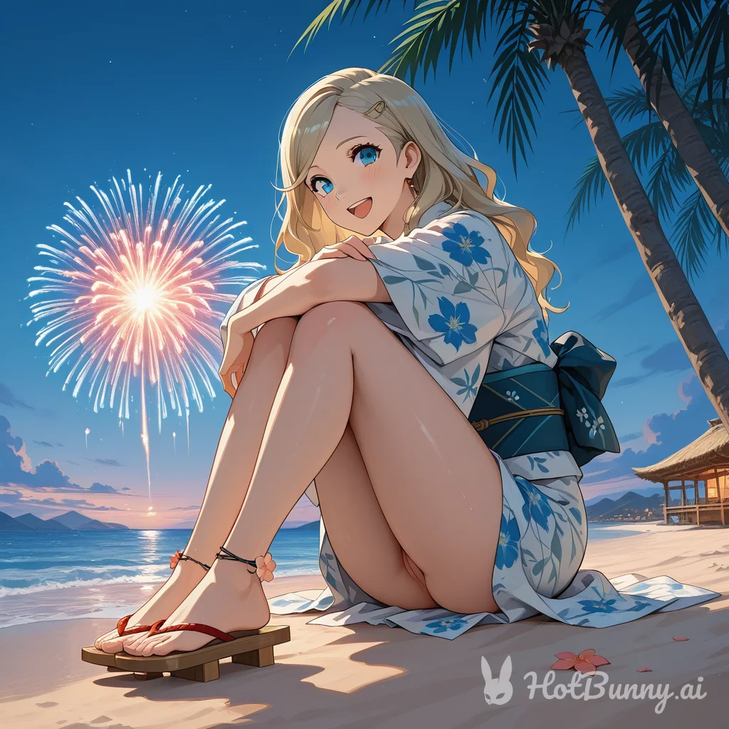 Blonde Ai Hentai