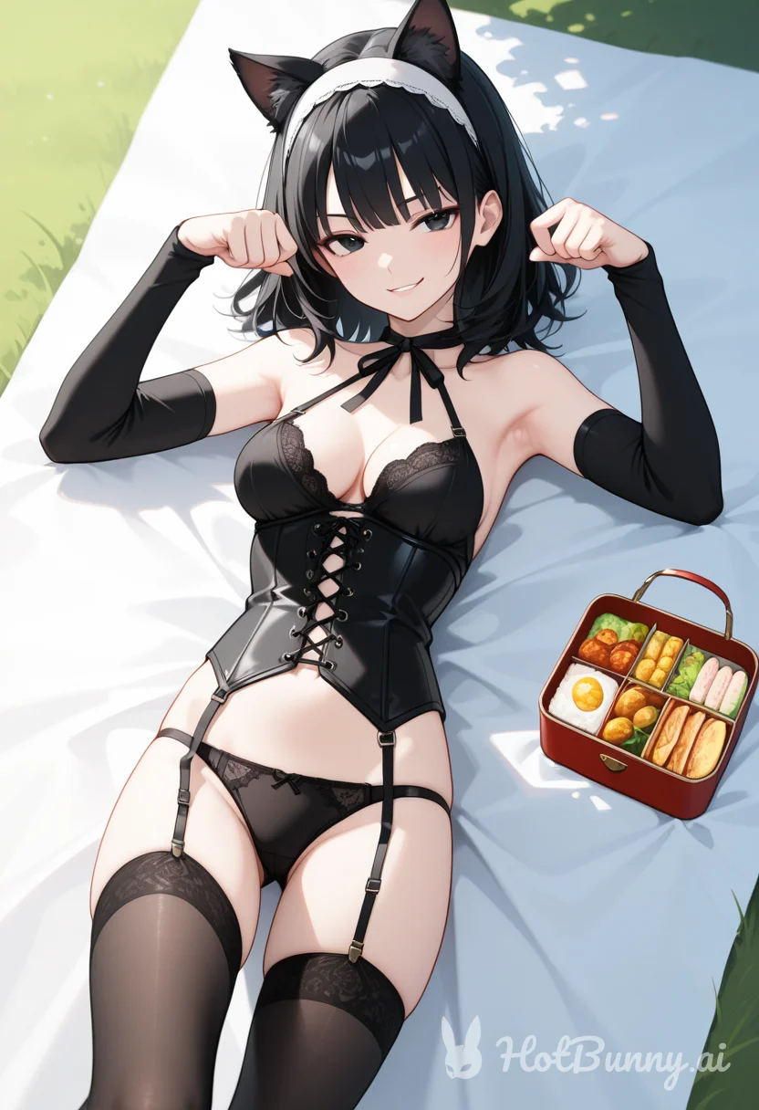 Cat Girl Lingerie Ai Hentai