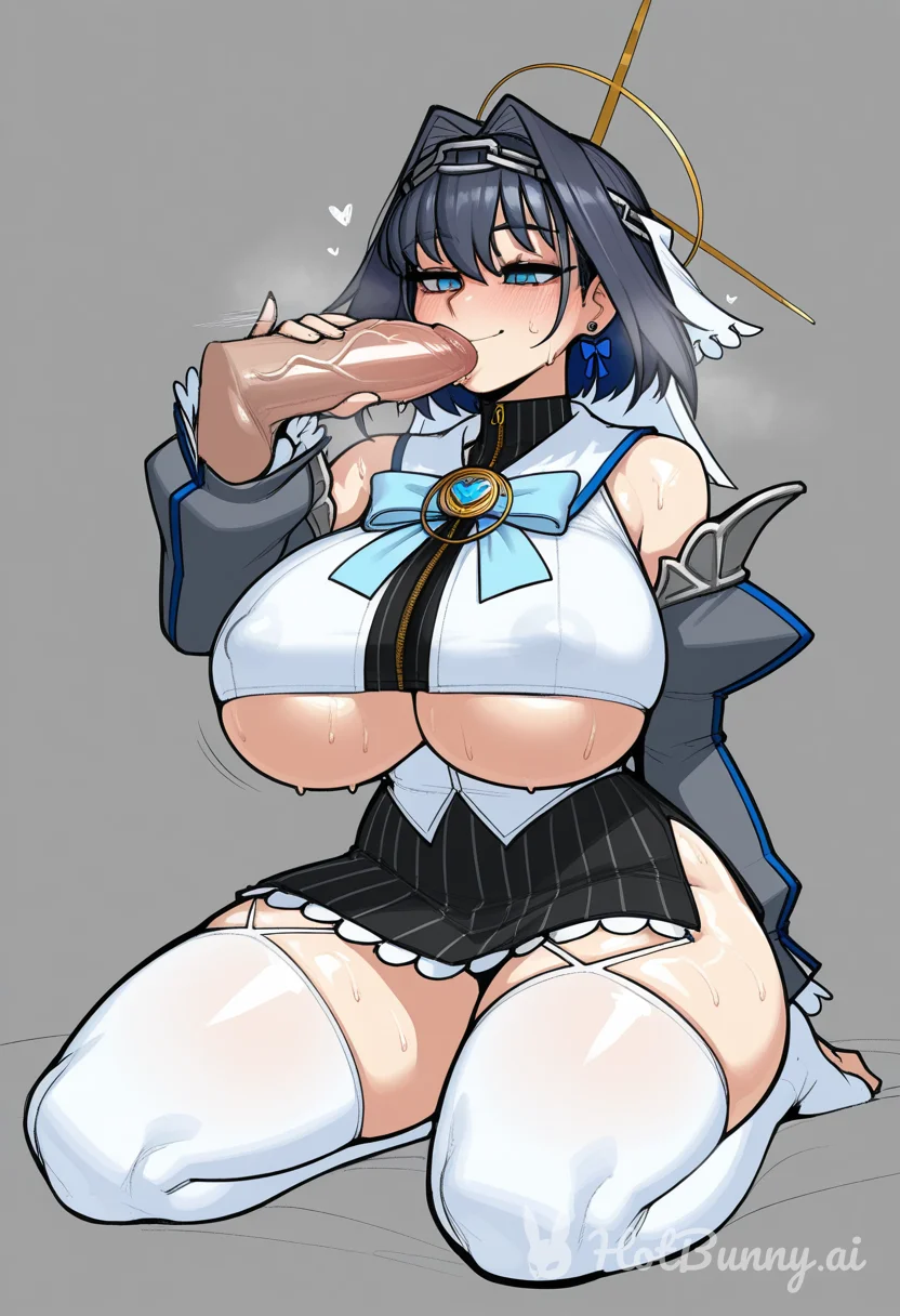 Ouro Kronii and Ouro Kronii Blowjob Ai Hentai