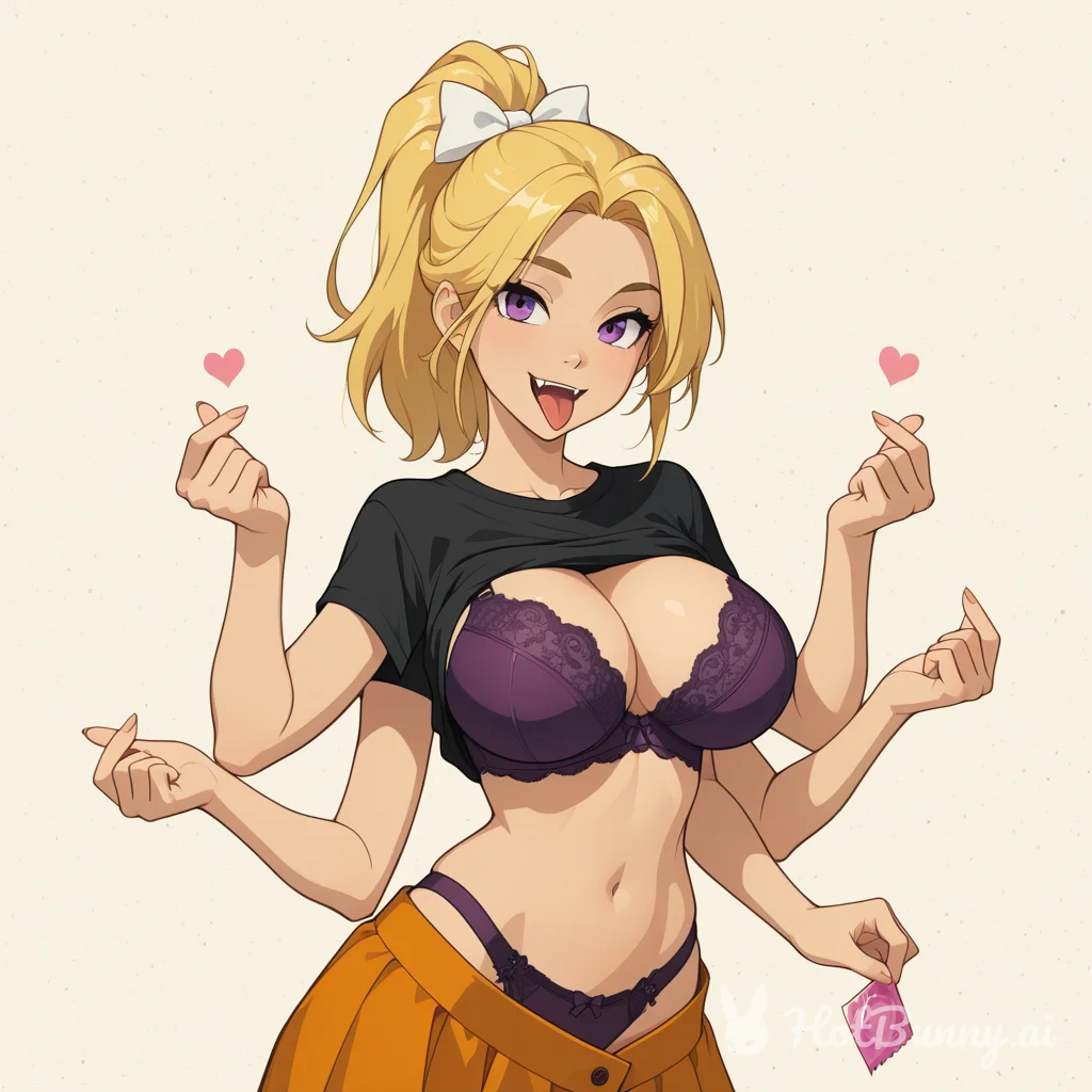 Blonde Lingerie Ai Hentai