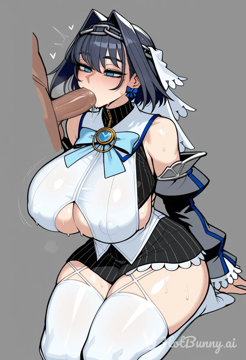 Ouro Kronii and Ouro Kronii Blowjob Ai Hentai