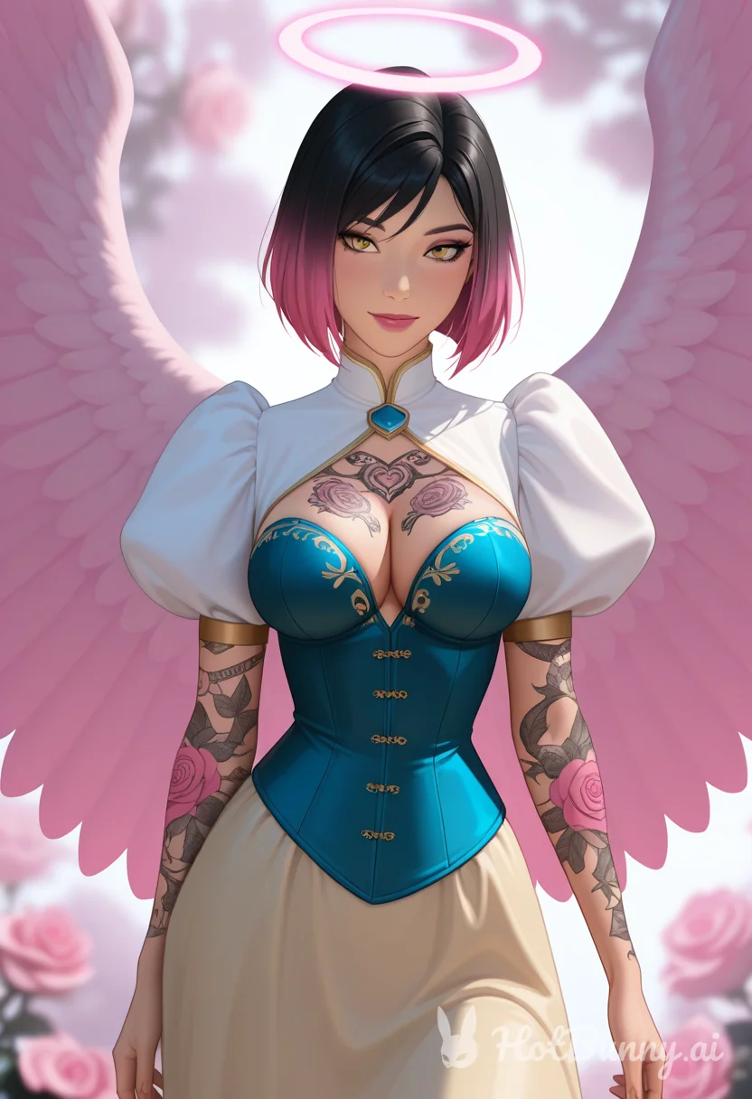 Maybe with pink wings?
